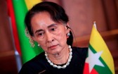 緬甸全國民主聯盟領導人昂山素姬。（圖源：路透社）