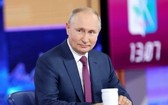 俄羅斯總統普京稱他已接種俄羅斯的“衛星V”新冠疫苗。 （圖源：路透社）