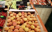 越南荔枝在比利時Carrefour超市裡擺售。（示意圖源：越通社）
