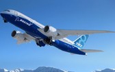 一架波音787夢想客機正在起飛。（圖源：互聯網）