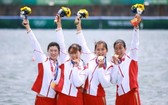 中國女子四人雙槳刷新世界最好成績