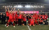 越南隊贏得2018年鈴木盃東南亞足球錦標賽冠軍。（圖源：互聯網）