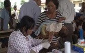 非洲試點接種瘧疾疫苗。（圖源：互聯網）