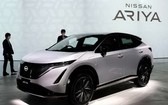 日產汽車公司29日發佈消息稱，今後5年將投資2萬億日元用於純電動汽車(EV)研發等的電動化。（圖源：AFP）