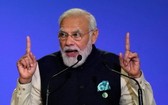 印度總理莫迪辦公室稱，他的個人推特賬號被盜。（圖：路透社）