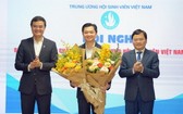 阮明哲同志獲推選出任越南大學生協會主席。（圖：楊玲）