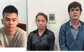 被逮捕的3名人口販賣嫌犯。左起依次為阮進勇、陸氏倫及吳阮東科。（圖：警方提供）