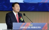 韓國最大在野黨國民力量總統人選尹錫悅。（圖：EPA）