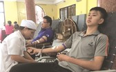 群眾積極響應捐血活動。（圖片來源：磊磊）