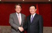 〔本報消息〕在“日本-中部北面地區會晤”會議範圍內，政府副總理王廷惠昨(26)日上午接見了日本駐越大使梅田邦夫。