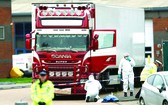 英貨車現39具屍體案引起國際社會關注