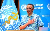 世衛組織總幹事譚德塞呼籲全球團結一致應對疫情。
