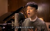 李克勤在錄製《香港‧我家》歌曲。