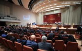3月26日，伊拉克國民議會議員在首都巴格達出席會議。 新華社/路透