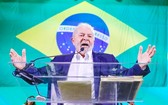 巴西前總統盧拉正式宣佈參加 二○二二年總統大選。