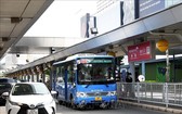 152 號線巴士增加班次為新山一機場乘客服務。