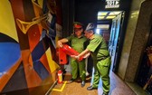 平陽省公安力進行消防與救援安全檢查工作。