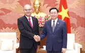 國會主席接見泰國參議院第一副議長