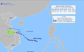 6號颱風變弱成低壓區