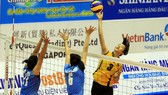 Chủ công Trần Thị Thanh Thúy (3) sẽ cùng VTV Bình Điền Long An bước vào chiến dịch bảo vệ ngôi hậu. Ảnh: NHẬT ANH