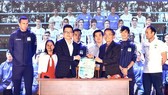 Mizuno iếp tục đồng hành cùng đội bóng phố Núi. Ảnh: ANH TIẾN