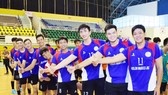 CLB bóng chuyền Cấp nước Chợ Lớn (Quận 5) là cái tên quen thuộc trong làng bóng chuyền TPHCM. Ảnh: PHÚC NGUYỄN