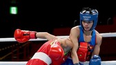 Nguyễn Thị Tâm (phải) để thua khá đáng tiếc.