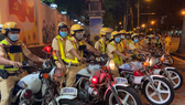 CSGT TPHCM mở cao điểm phòng, chống tình trạng tụ tập, chạy xe gây rối