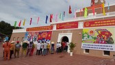 Bầu cử tại cột cờ Hà Nội ở Mũi Cà Mau - điểm cực Nam Tổ quốc