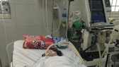 Bà P. đang được điều trị tại Bệnh viện Đa khoa huyện Cái Nước