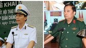 Phó Tổng Tham mưu trưởng Quân đội nhân dân Việt Nam Nguyễn Trọng Bình và Phùng Sĩ Tấn. Ảnh: VGP