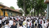 Thí sinh dự thi kỳ thi tốt nghiệp THPT 2019. Ảnh: QUANG PHÚC