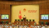 Kỳ họp thứ nhất, Quốc hội khóa XV. Ảnh: QUANG PHÚC