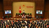 Kỳ họp thứ nhất Quốc hội khóa XV, chiều 26-7. ẢNH: QUANG PHÚC