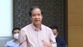Bộ trưởng Bộ GD-ĐT Nguyễn Kim Sơn