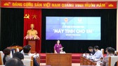 Bộ GD-ĐT tiếp nhận tài trợ (lần thứ nhất) chương trình “Máy tính cho em”