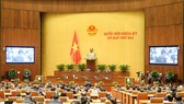 Quốc hội ngày 8-11. Ảnh: VIẾT CHUNG