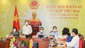Quang cảnh kỳ họp thứ 2, Quốc hội khóa XV tại điểm cầu TPHCM, ngày 9-11-2021. Ảnh: DŨNG PHƯƠNG