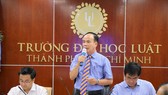 Cần có cơ chế phù hợp với trường trọng điểm đào tạo cán bộ về pháp luật