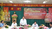 Đoàn lãnh đạo TPHCM chúc tết Cơ sở cai nghiện ma túy Phước Bình