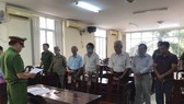 Các đối tượng tại cơ quan công an