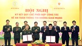 Bộ Quốc phòng và Bộ TT-TT phối hợp bảo đảm an toàn thông tin trên không gian mạng