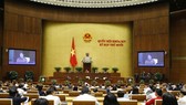 Legislators are gathering in Hanoi for in-person meetings as part of the National Assembly's ongoing 14th session (Photo: VNA)