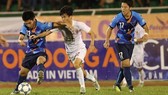 Hoang Anh Gia Lai vs Yokohama in the semi-final match of the Thanh Nien Newspaper International U21 Football Tournament last year. (Photo: bongdaplus.vn)