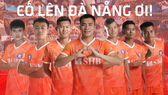 Players of Da Nang Football Club call for Covid-19 protection and prevention
