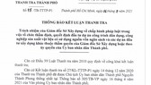 Sở Xây dựng TPHCM có nhiều thiếu sót trong công tác tham mưu