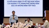 Phó Chủ tịch UBND TPHCM Dương Anh Đức phát biểu chỉ đạo tại buổi làm việc