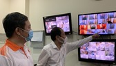 Phó Chủ tịch UBND TPHCM Dương Anh Đức kiểm tra cong tác phòng chống dịch tại cơ sở cách ly có thu phí trên địa bàn Thành phố