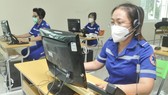 Bộ phận tiếp nhận, sàng lọc và đáp ứng các cuộc gọi của Trung tâm cấp cứu 115. Ảnh: CAO THĂNG