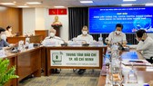 Quang cảnh buổi họp báo chiều 2-9